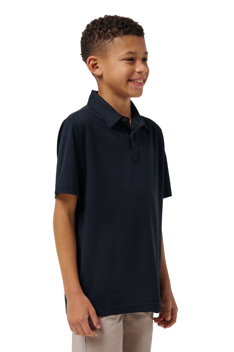 Kids' Y The Heater Polo, Alternate, color, BLACK