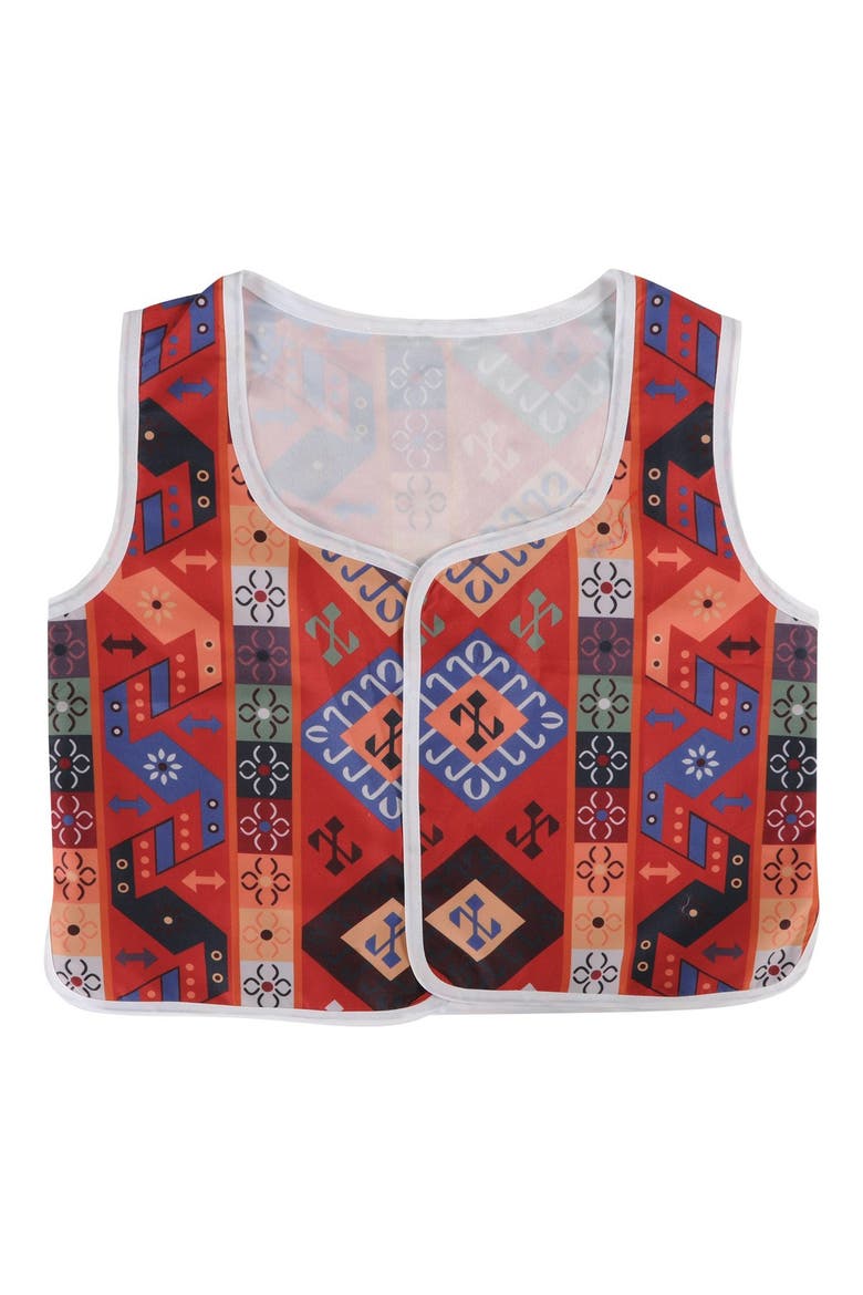 Toddler Multicultural Vests - Set of 5, Alternate, color, Multicolored