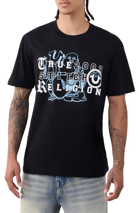 Buddha Letters Graphic T-Shirt