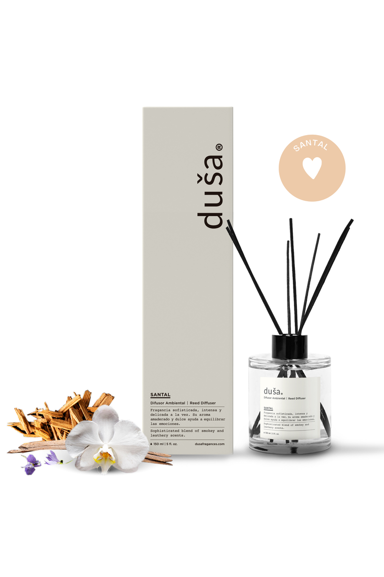 Santal -  5 Fl Oz Reed Diffuser, Main, color, Santal
