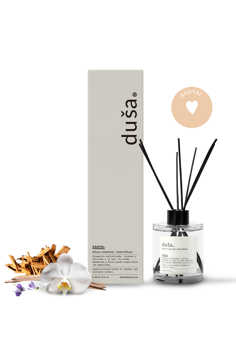 Dusa Fragrances Santal -  5 Fl Oz Reed Diffuser, Main, color, Santal