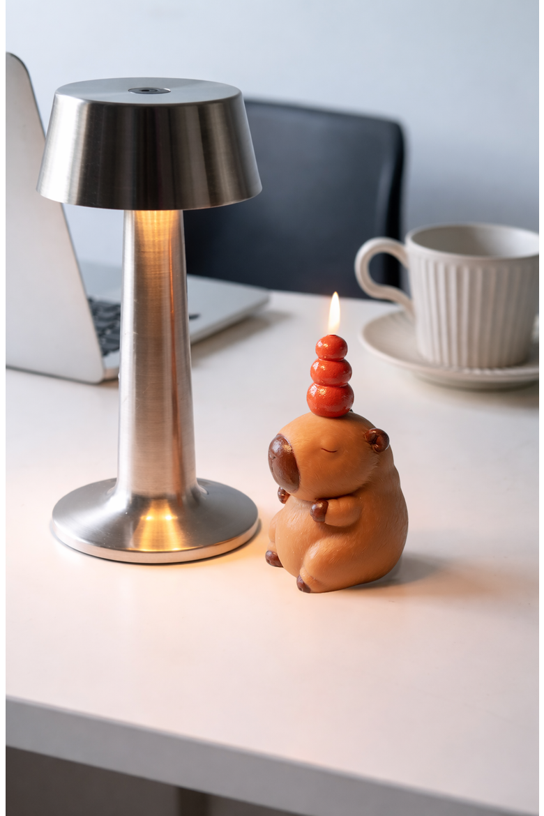 Capybara Candle, Alternate, color, None