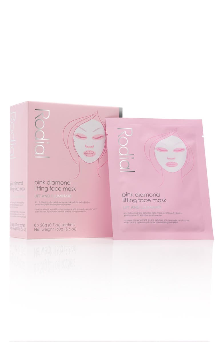 Rodial Pink Diamond Instant Lifting Face Mask, Main, color,