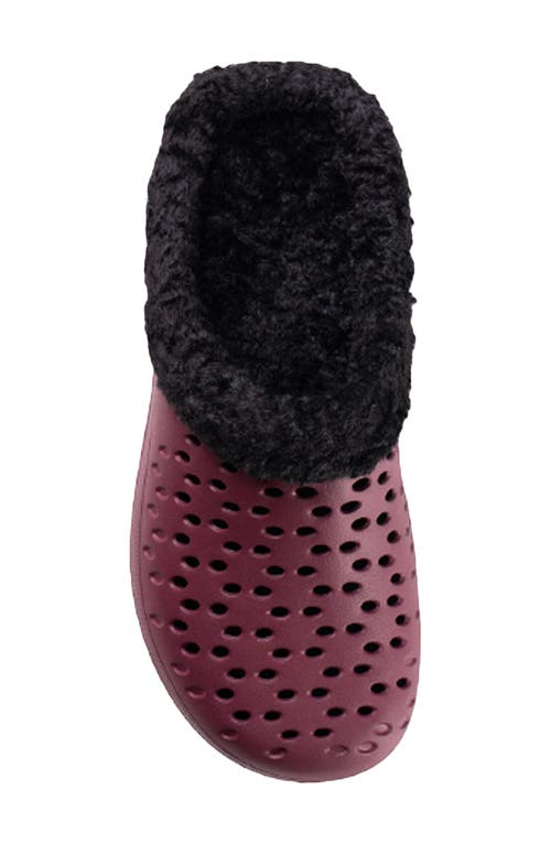 REVITALIGN REVITALIGN FUSION VITALITY FAUX FUR LINED CLOG
