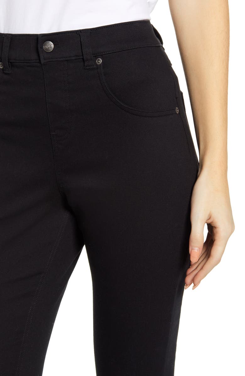 Hue Ultrasoft High Waist Capri Denim Leggings, Alternate, color, 