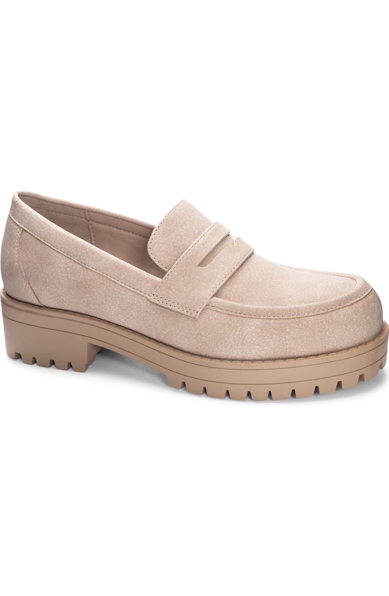 Dirty Laundry Voidz Platform Penny Loafer, Main, color,