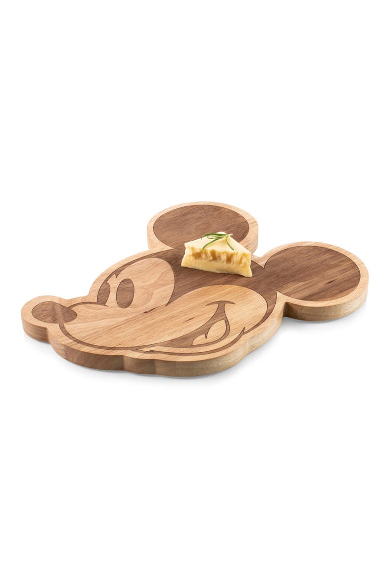 Mickey Mouse Cutting Board, Alternate, color, BROWN