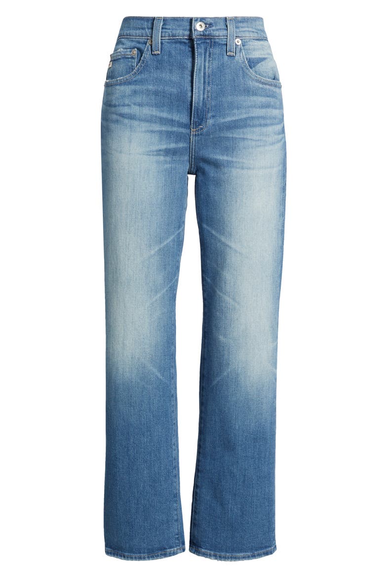 Brinley Mid Rise Ankle Straight Leg Jeans, Alternate, color, 13 YEARS PALERMO