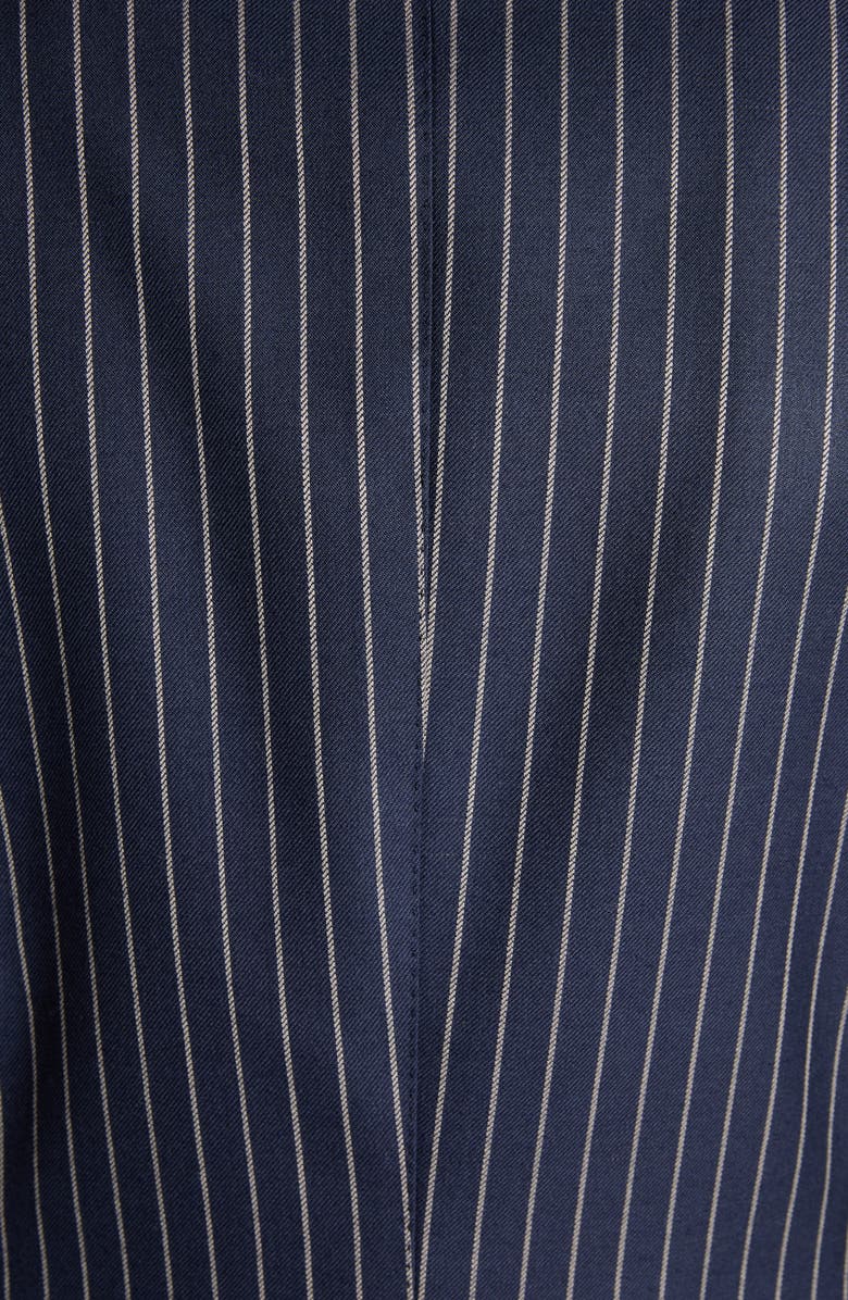 TOM FORD Pinstripe One-Button Wool Blazer, Alternate, color, Zhbby Combo Navy Stone