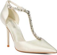 Dune London Devotional T-Strap Pointed Toe Pump