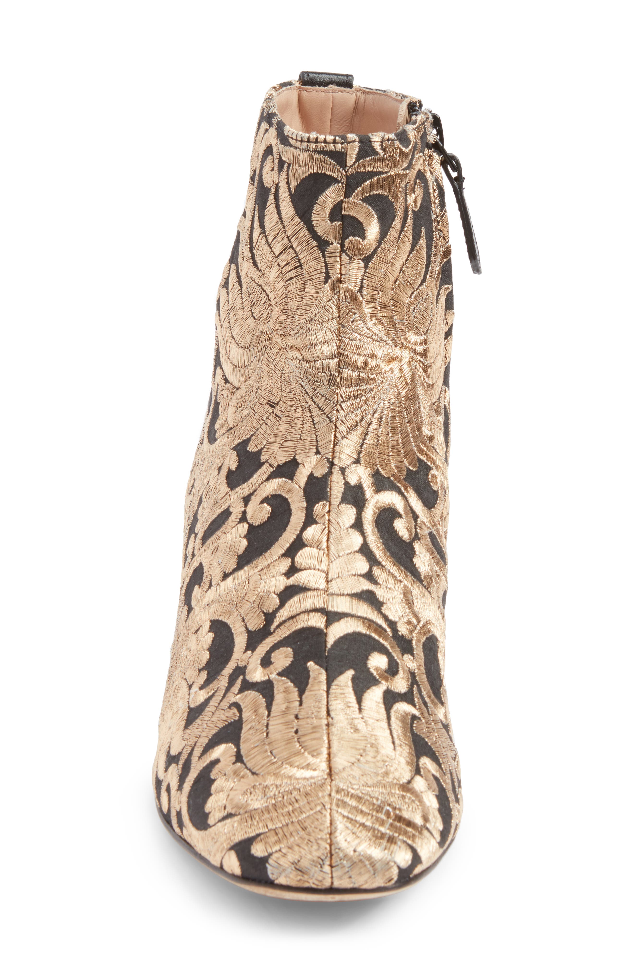 Tory Burch Carlotta Embroidered Bootie, Alternate, color, 