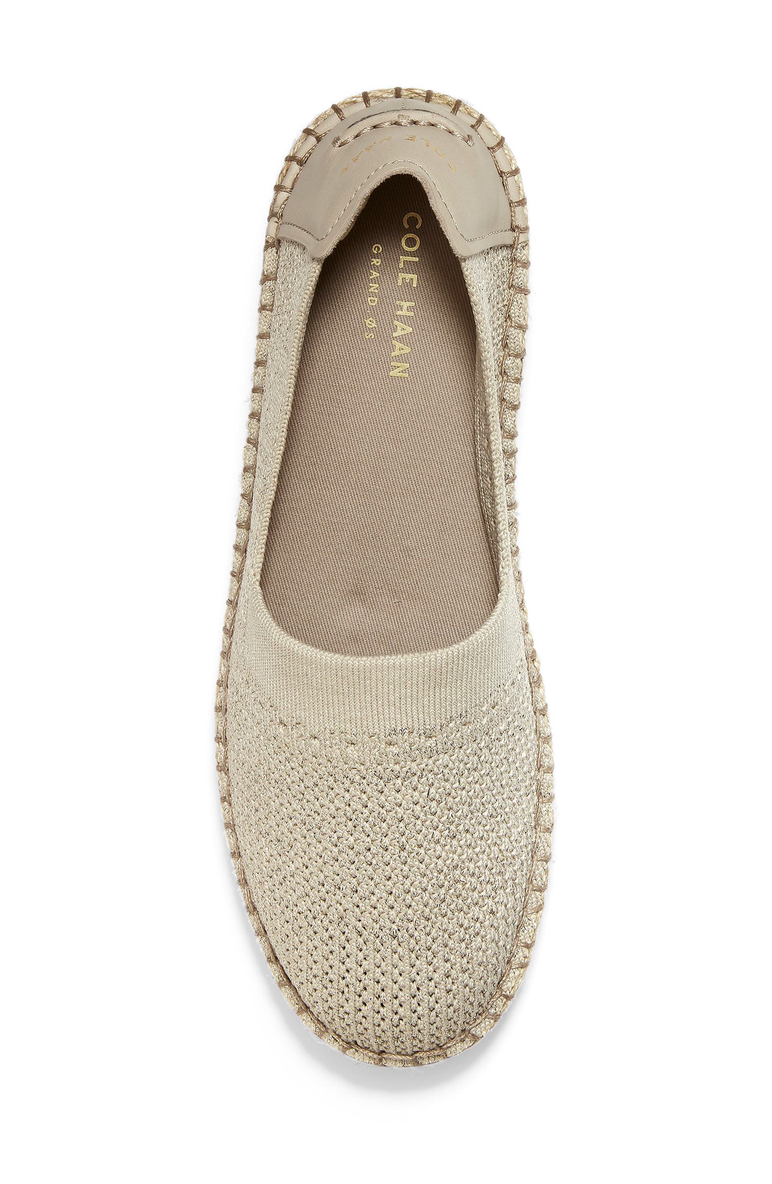 Cloudfeel Stitchlite Espadrille, Alternate, color, HAWTHORNE AND GOLD FABRIC