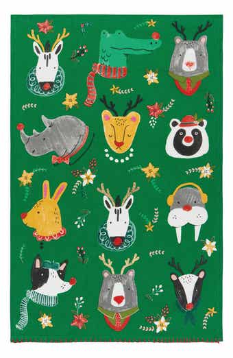 Rudolph Imposter Floursack Kitchen Towel