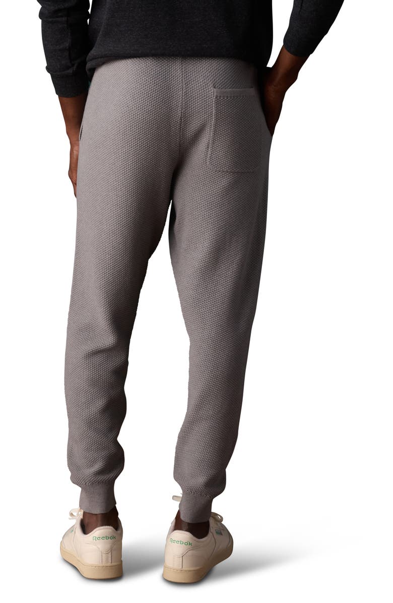 The Normal Brand Textured Cotton Blend Joggers, Alternate, color, Greystone