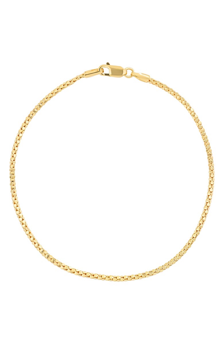 Bony Levy 14K Gold Popcorn Chain Bracelet, Main, color,
