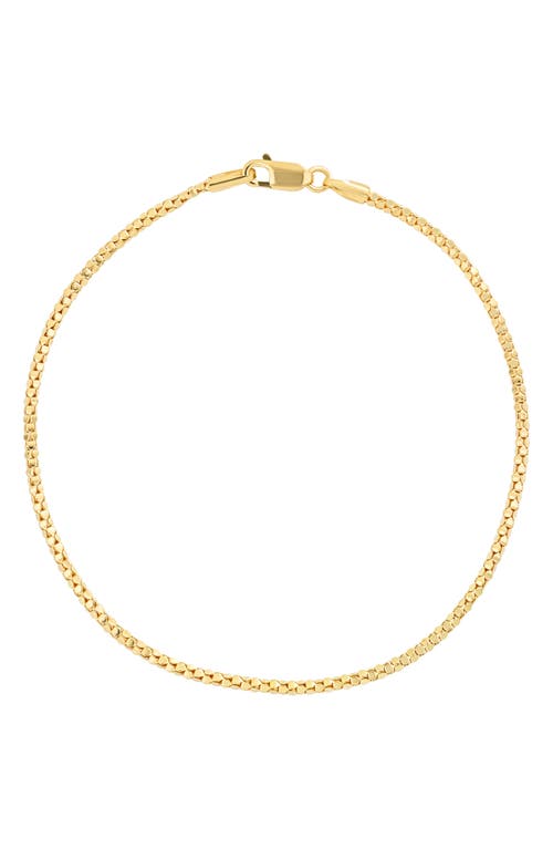 Bony Levy 14k Gold Popcorn Chain Bracelet In Gold