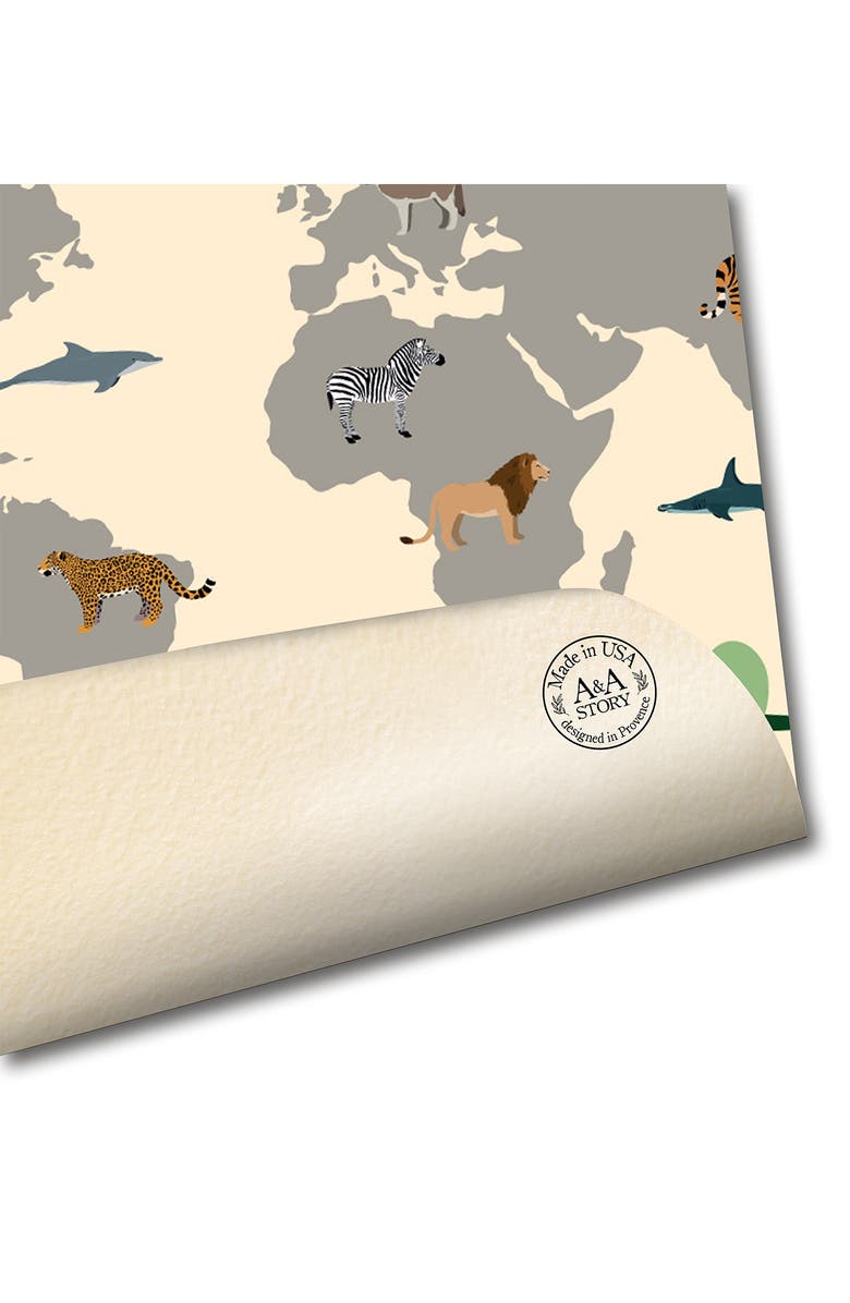 A&A Story Atlas Vinyl Mat, Alternate, color, Grey
