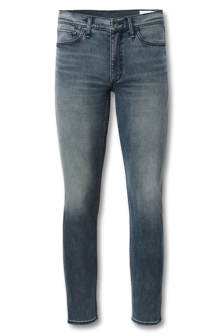Fit 2 Authentic Stretch Slim Fit Jeans, Alternate, color, TRENT