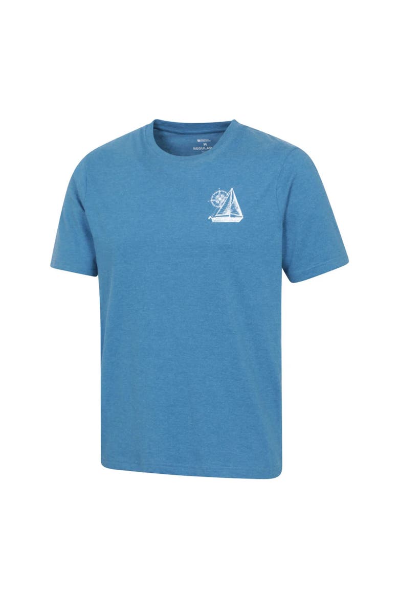 Sailboat T-Shirt, Alternate, color, Bright Blue