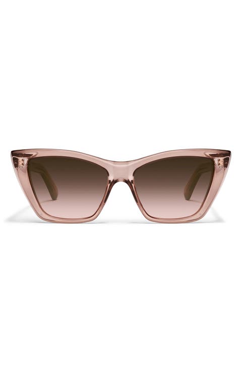 Set in Stone 55mm Cat Eye Sunglasses