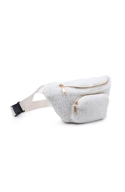 Moda Luxe Orson Belt Bag In Ivory
