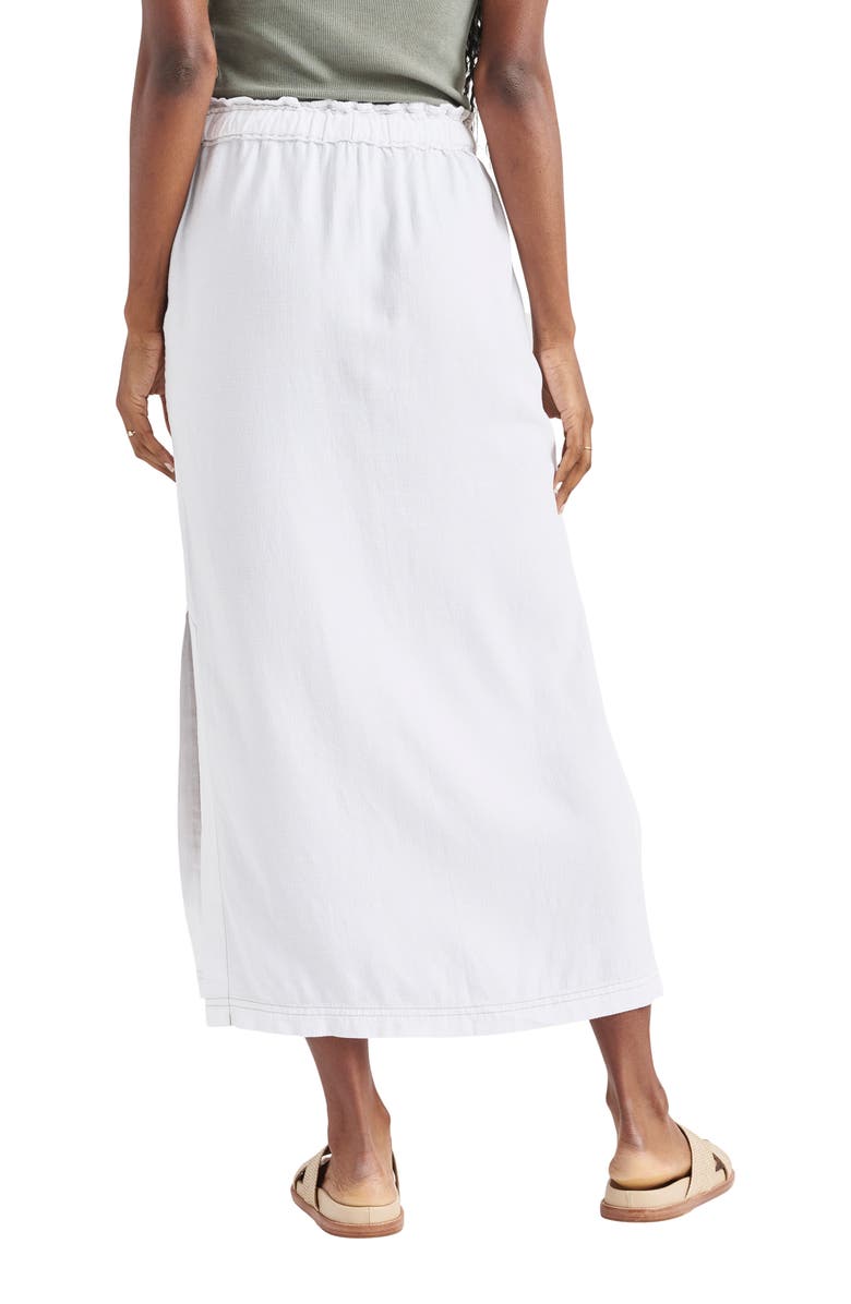 Splendid Luella Drawstring Maxi Skirt, Alternate, color, 