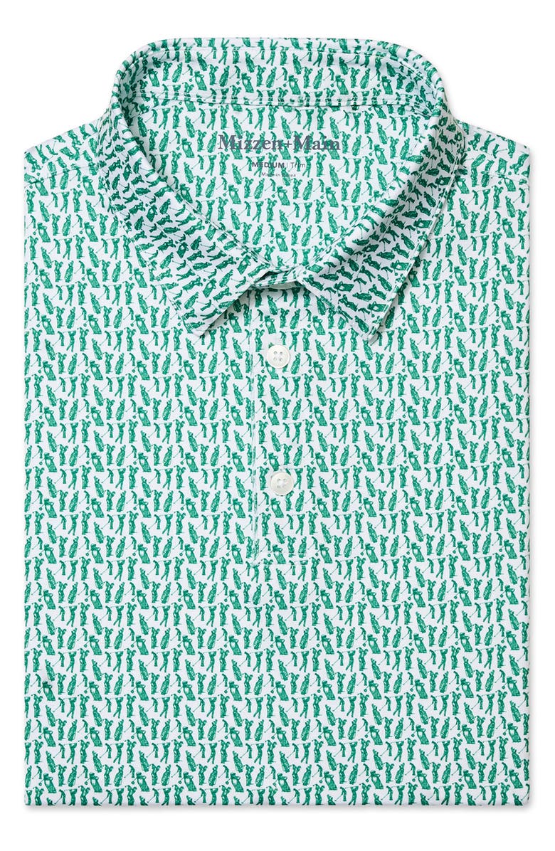 Mizzen+Main Versa Trim Fit Performance Golf Polo, Alternate, color, 