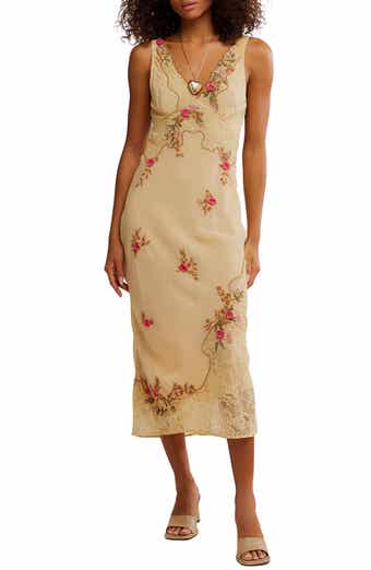 Free People Meet Again Midi Dress