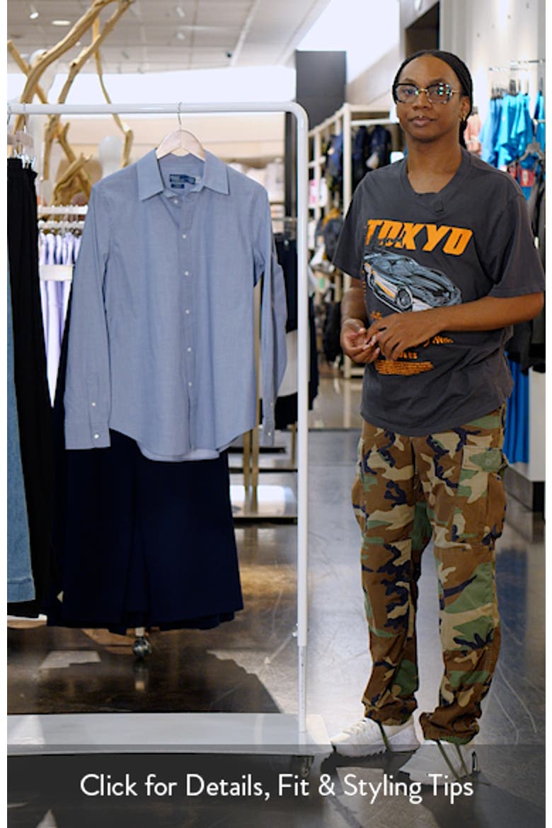 End-On-End Slim Fit Stretch Cotton Button-Down Shirt video