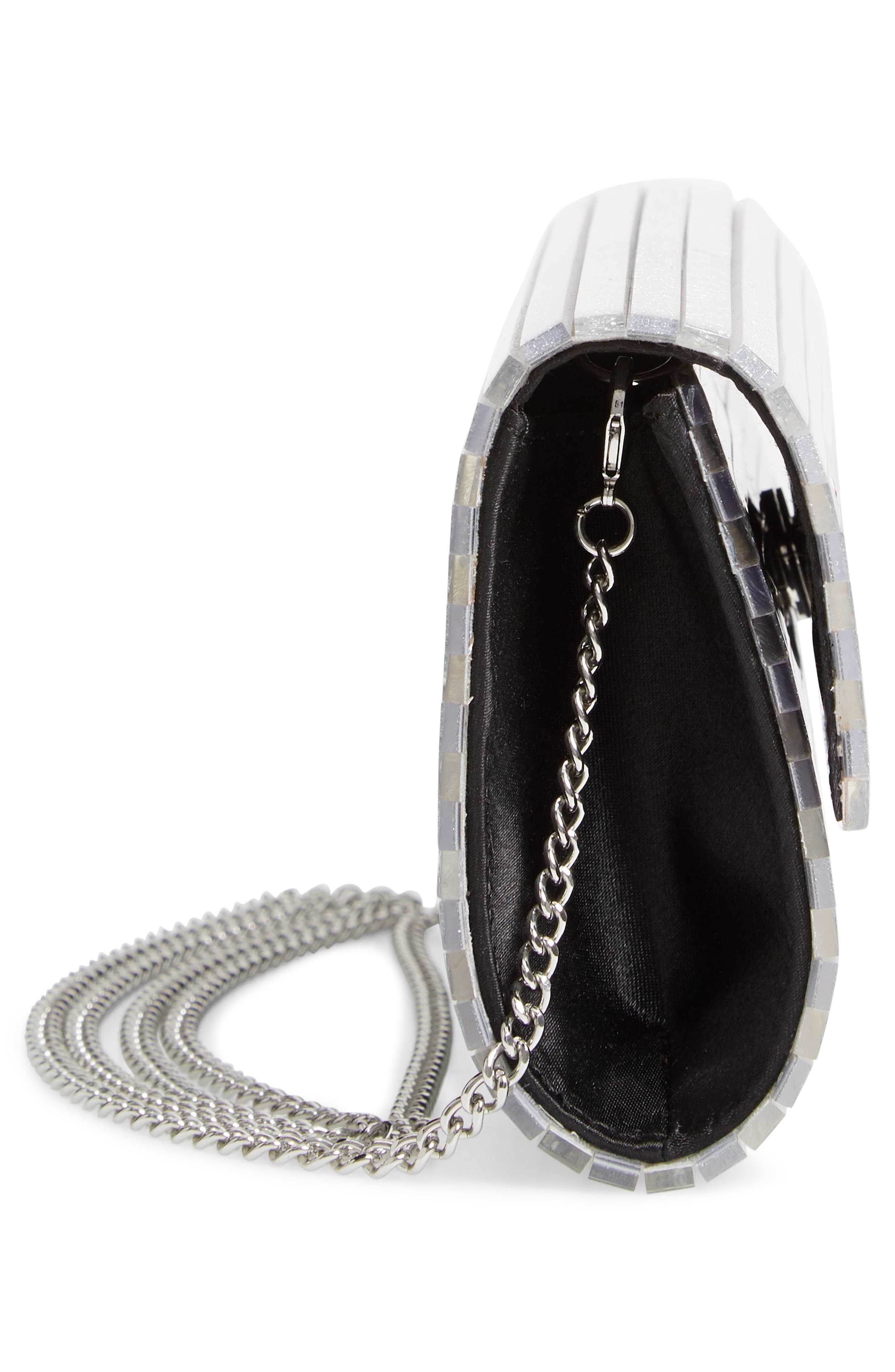 Nordstrom Glitter Lucite<sup>®</sup> Bar Clutch, Alternate, color, 