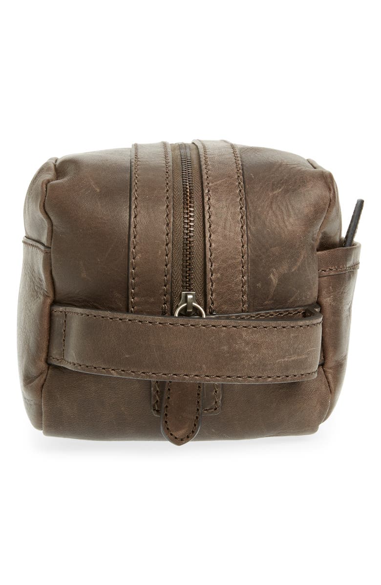 Frye 'Logan' Leather Travel Kit, Alternate, color, 