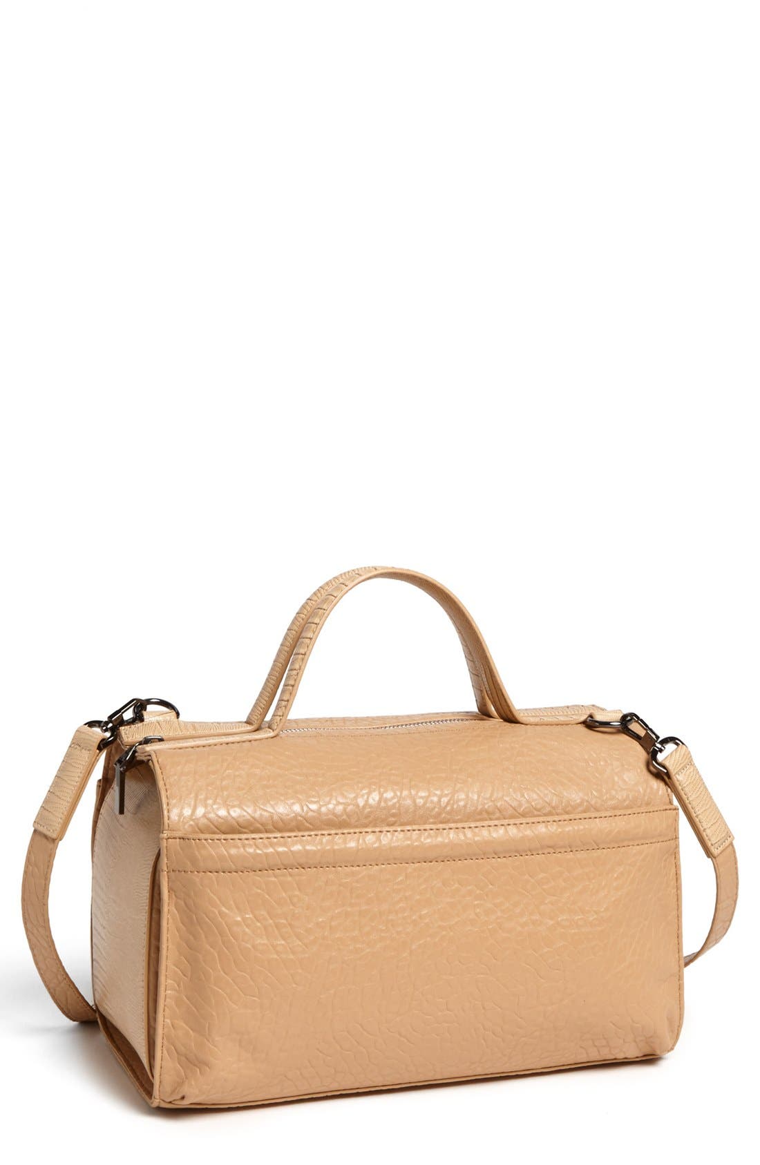 'Zip Code' Satchel, Main, color, TAHINI TAN