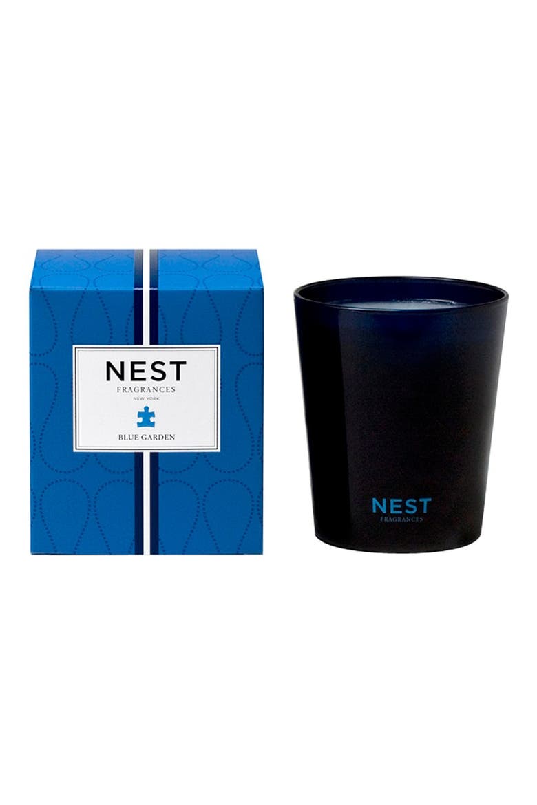 NEST Fragrances Blue Garden Scented Candle, Main, color, NO COLOR