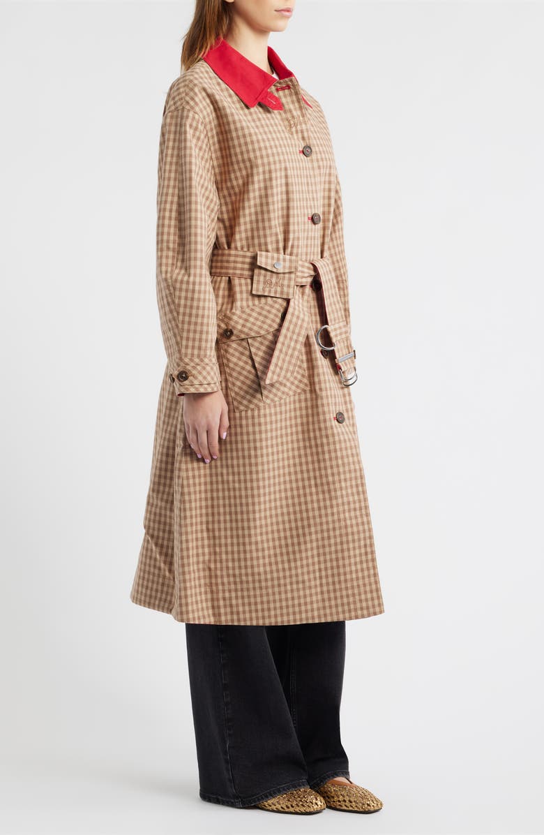 Damson Madder Anja Reversible Trench Coat, Alternate, color, Tan