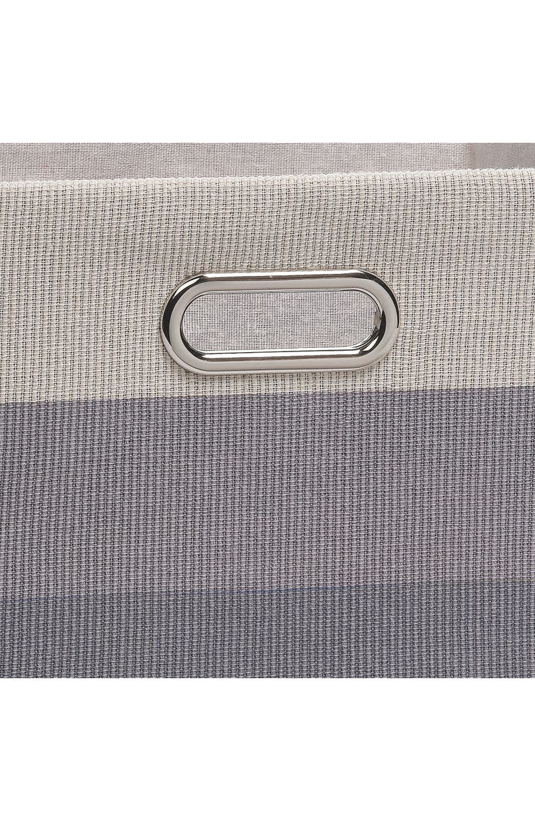 Lambs & Ivy Gray Ombre Foldable/Collapsible Storage Bin/Basket- 2 Pack, Alternate, color, Gray