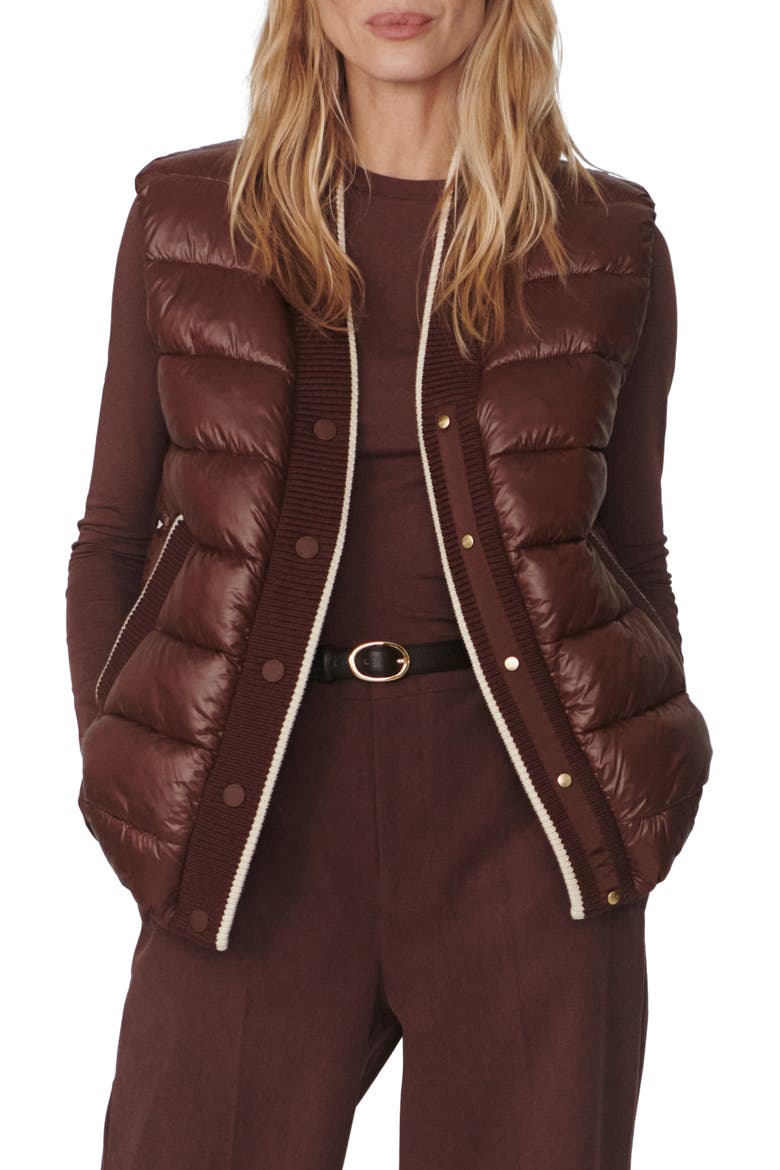 Colwyn Puffer Vest, Main, color, BROWN STONE