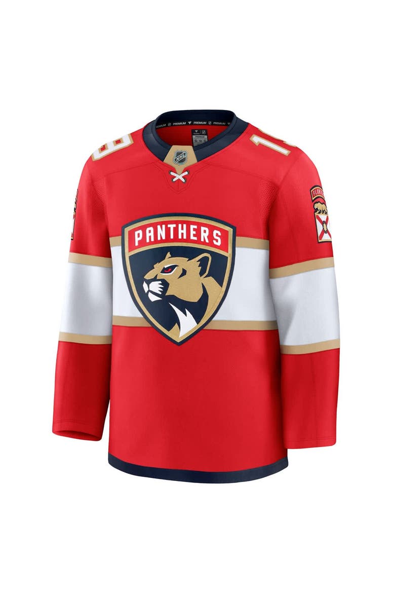 Men's Fanatics Matthew Tkachuk Red Florida Panthers Home Premium Jersey, Alternate, color, Red