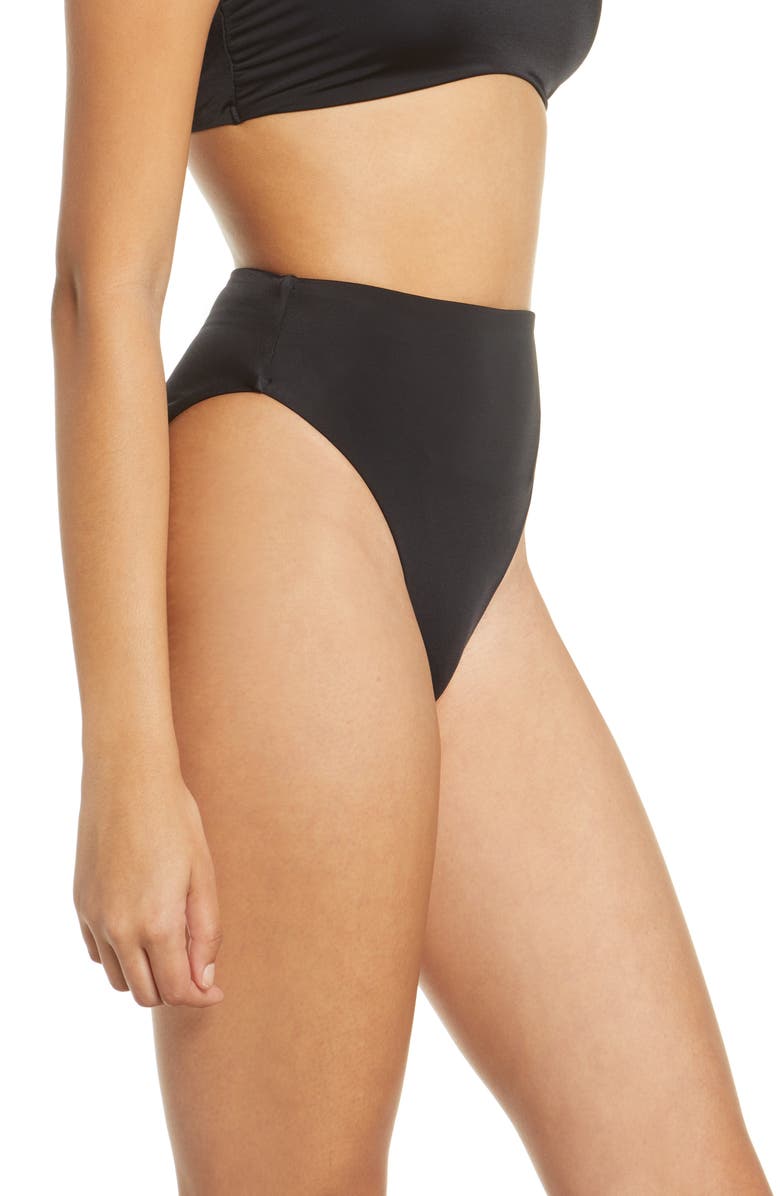 Chelsea28 Easy Retro High Waist Swim Bottoms, Alternate, color,