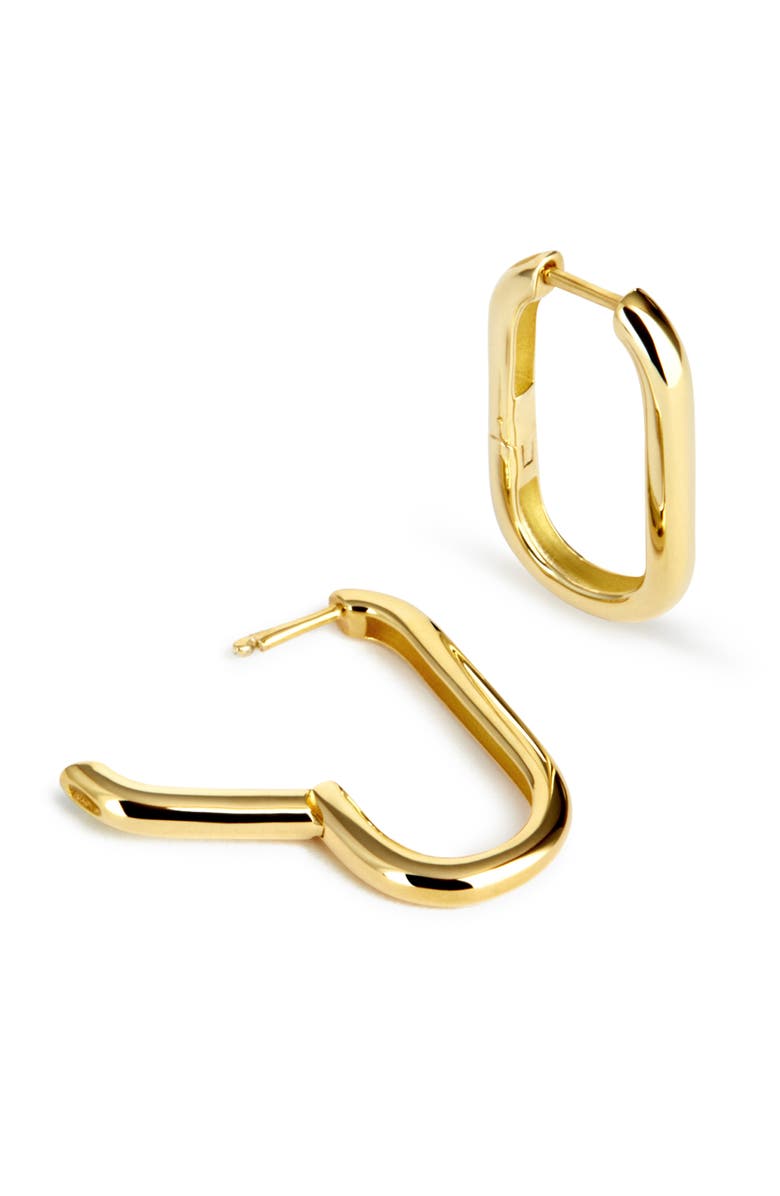 Ana Luisa Gold Hoop Earrings - Rox Medium, Main, color, 