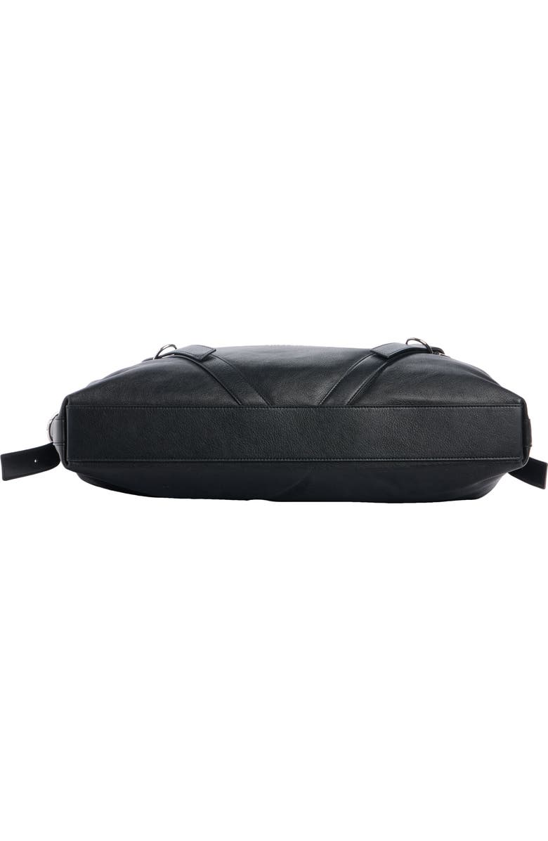 Givenchy Small Voyou Leather Crossbody Bag, Alternate, color, Black