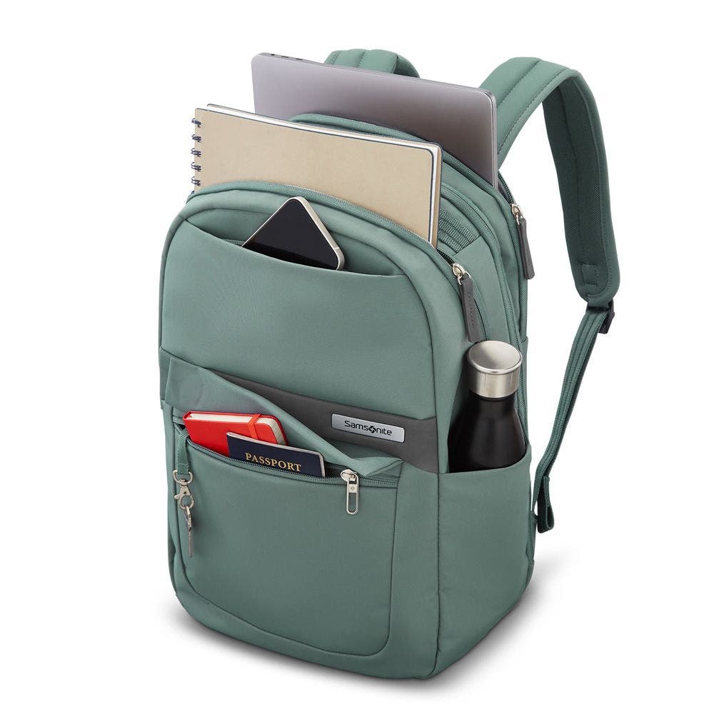 Elevation Softside Backpack, Alternate, color, Cypress Green