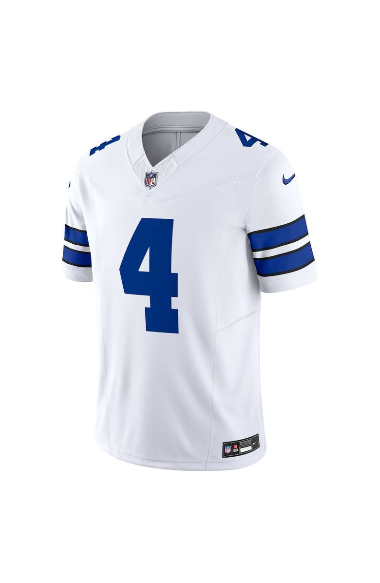 Nike Men's Nike Dak Prescott White Dallas Cowboys Vapor F.U.S.E. Limited Jersey, Alternate, color, White