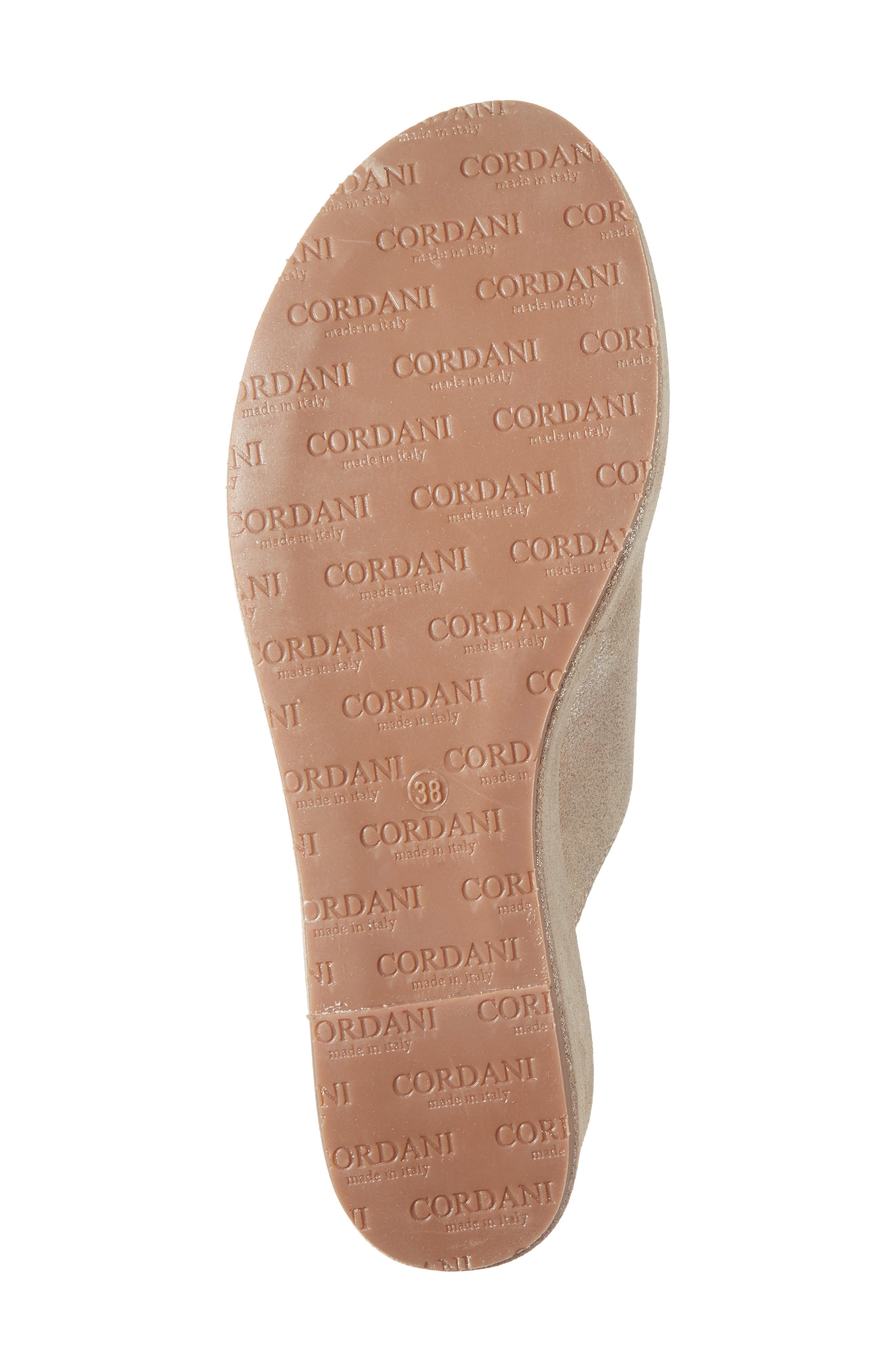 Cordani Camryn Shimmer Platform Wedge Mule, Alternate, color, Murano Visone