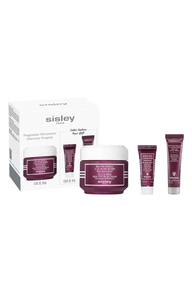 Sisley Paris Black Rose Skin Infusion Cream Discovery Set USD $276 Value, Alternate, color, 