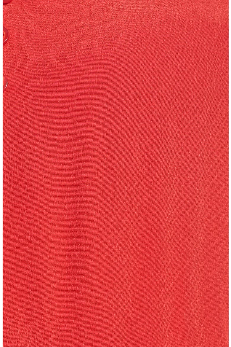 Lace Inset Romper, Alternate, color, RED