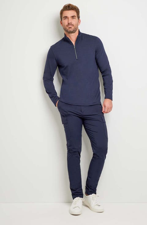 Charlie Zip Pima Top