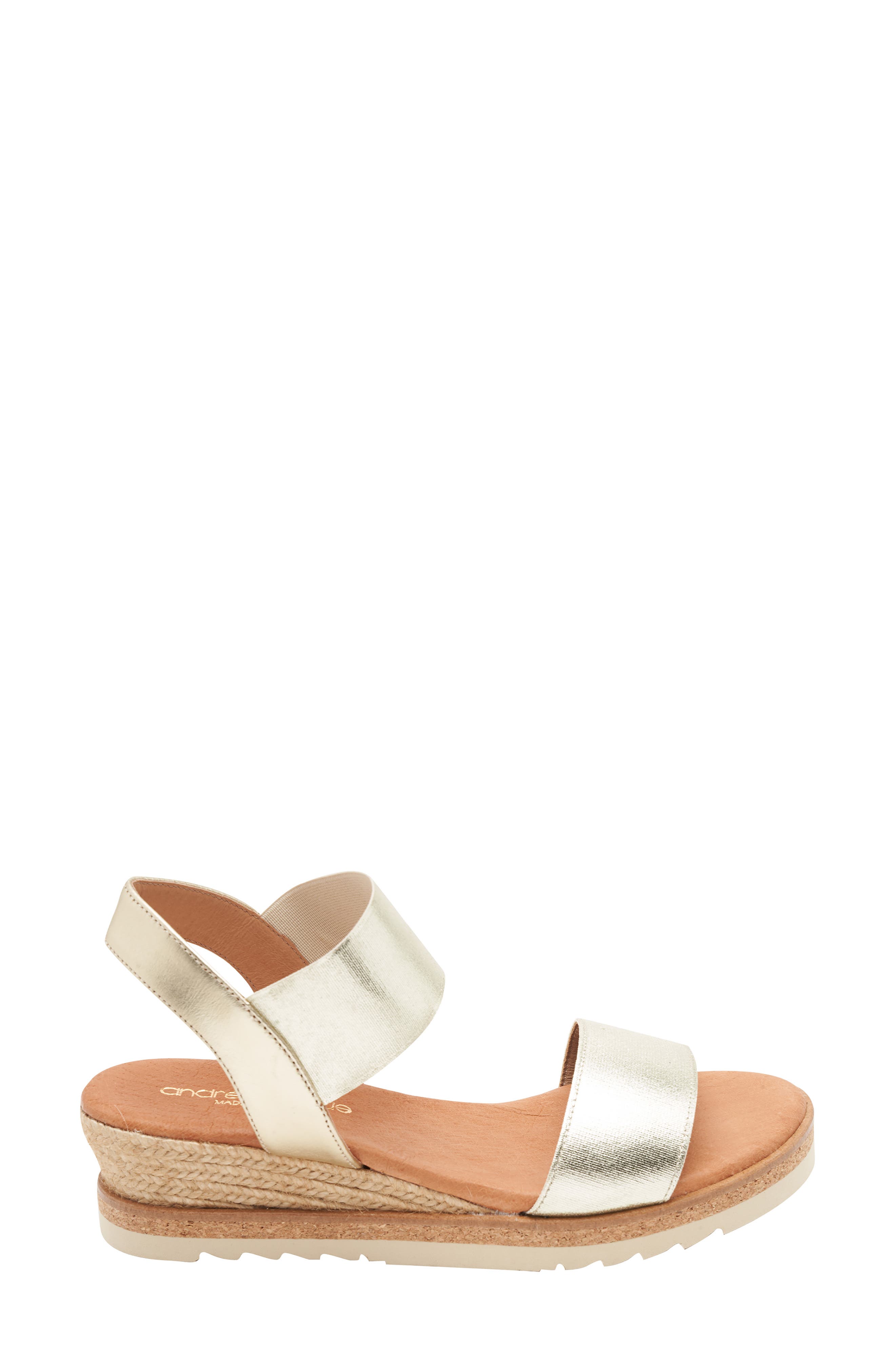 Neveah Espadrille Sandal, Alternate, color, PLATINO