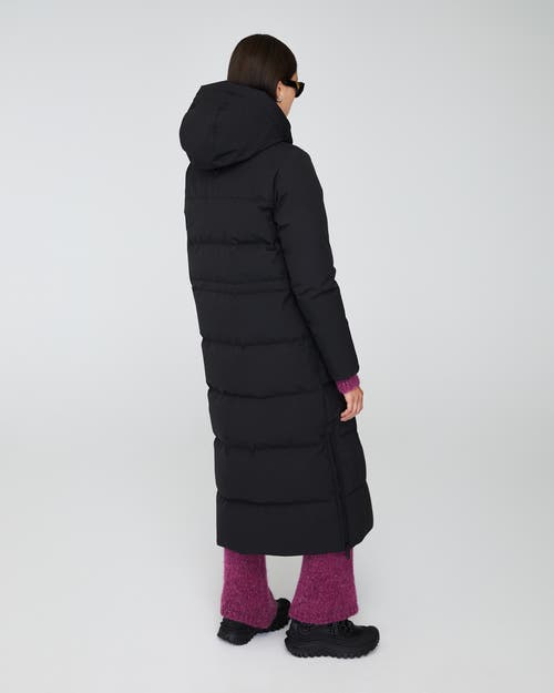 Quartz Co. Sofia 2.0 | Hooded Down Winter Jacket In Black