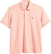 Lacoste Essentials Classic Fit Cotton Blend Piqué Polo