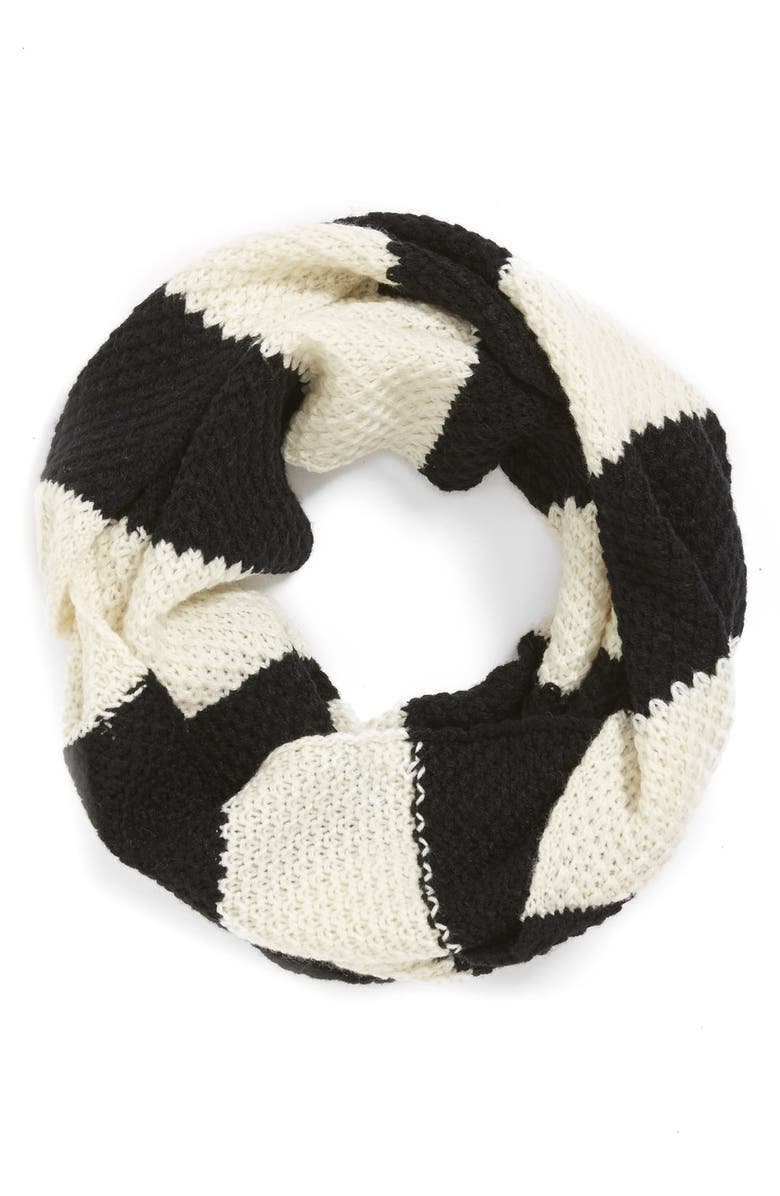 BP. Stripe Infinity Scarf, Alternate, color, 